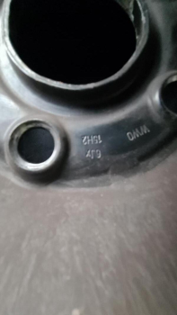 Stahlfelgen 7x15 5x112 ET47 VW Golf V